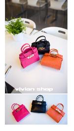 Pre-orderกระเป๋าVivian รุ่น009-31-600 กระเป๋าสไตล์เกาหลี นำเข้าจากเจ้าของแบรนด์ 100% ใบเล็กน่ารักมาก